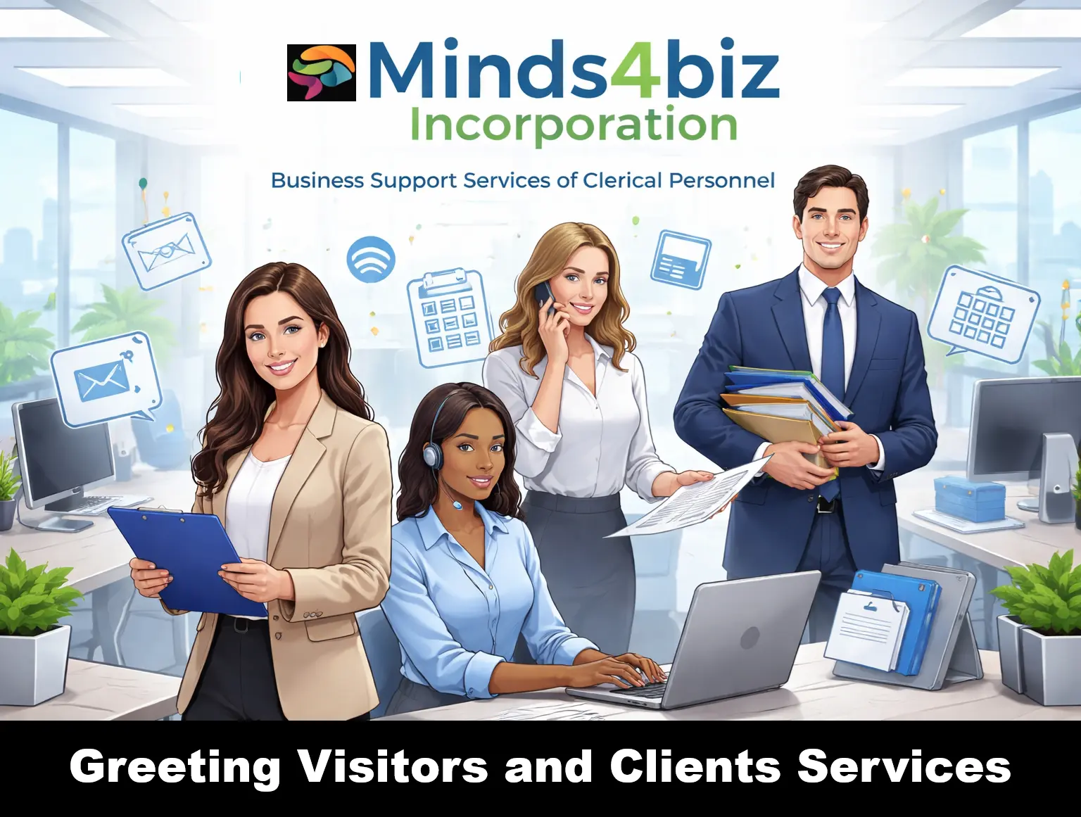 Clerical Personnel - Greeting Visitors and Clients Services