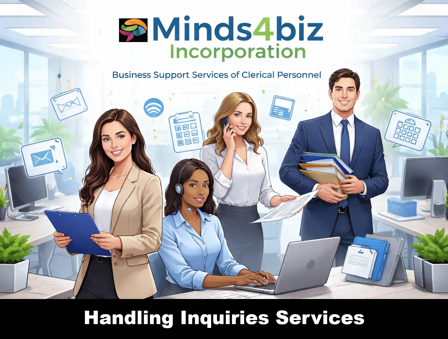 Clerical Personnel - Handling Inquiries Services