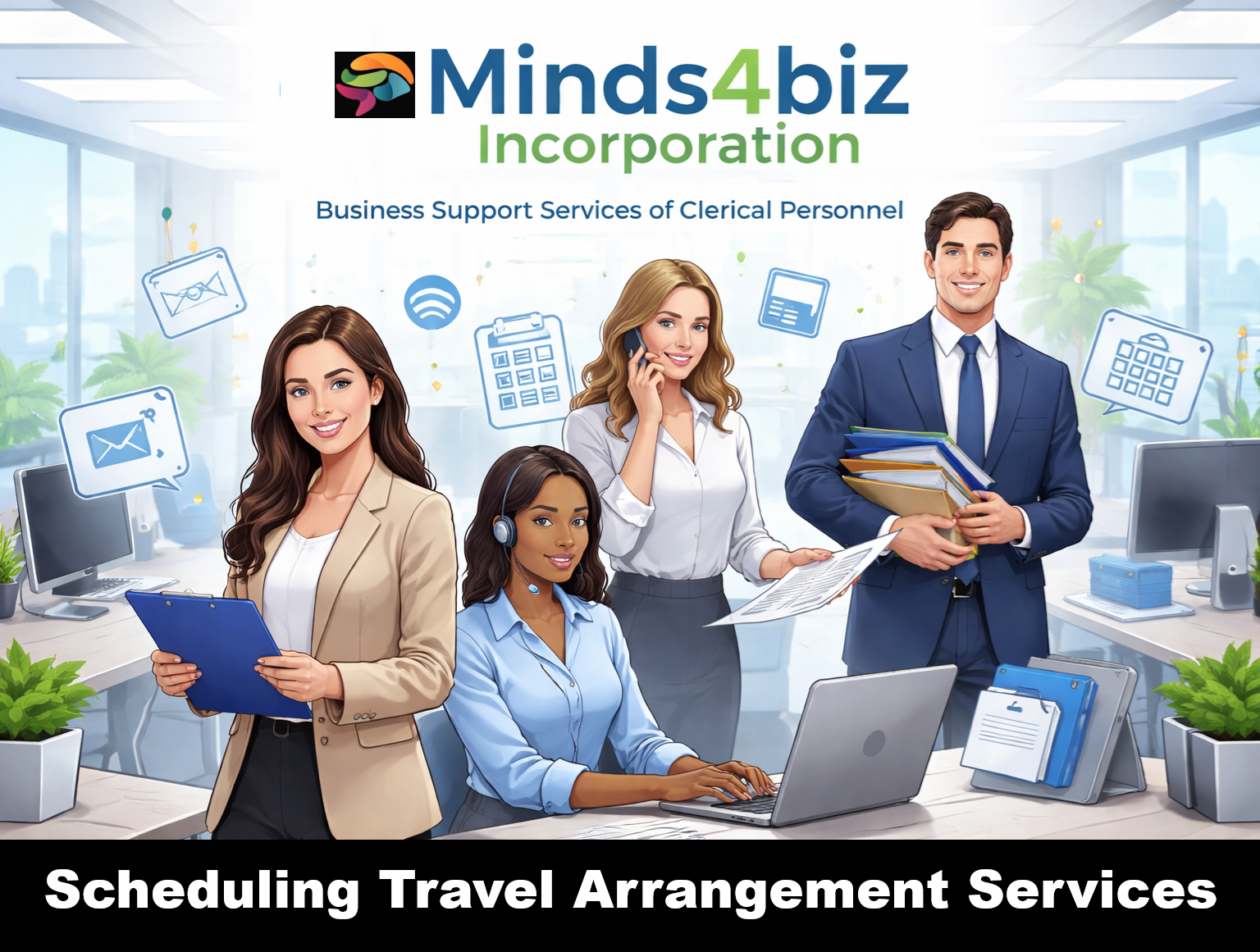 Clerical Personnel - Scheduling Travel Arrangement Services