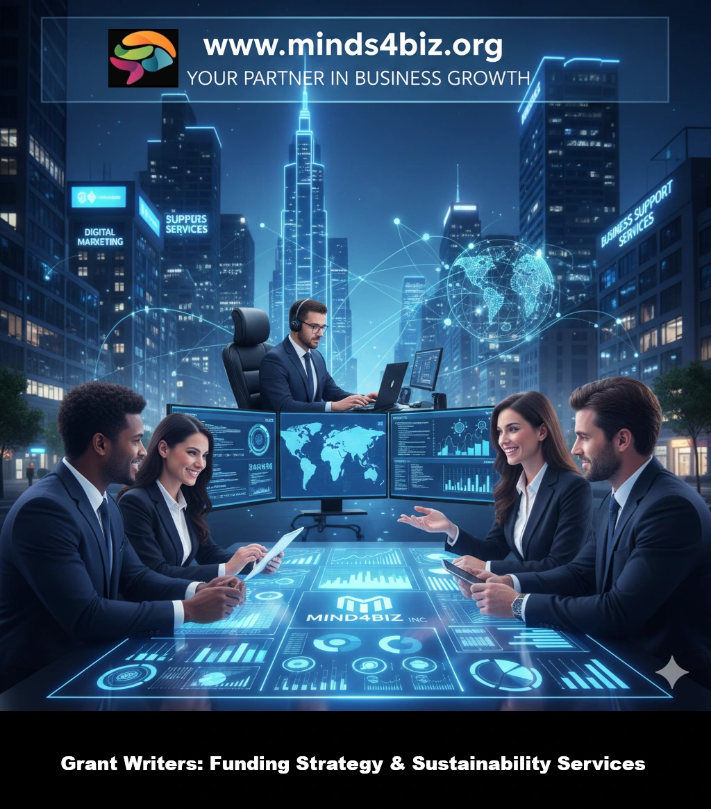 Grant Writers - Funding Strategy & Sustainability Services