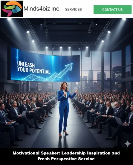 Motivational Speaker - Leadership Inspiration and Fresh Perspective Service