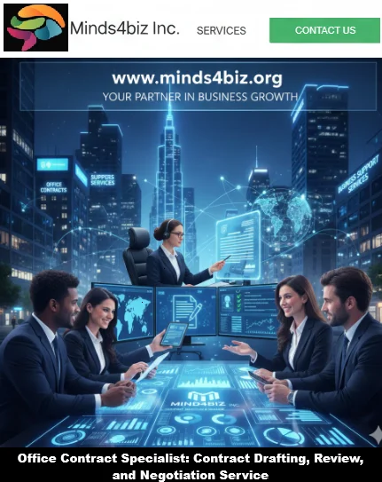 Office Contract Specialists - Contract Drafting, Review, and Negotiation Service