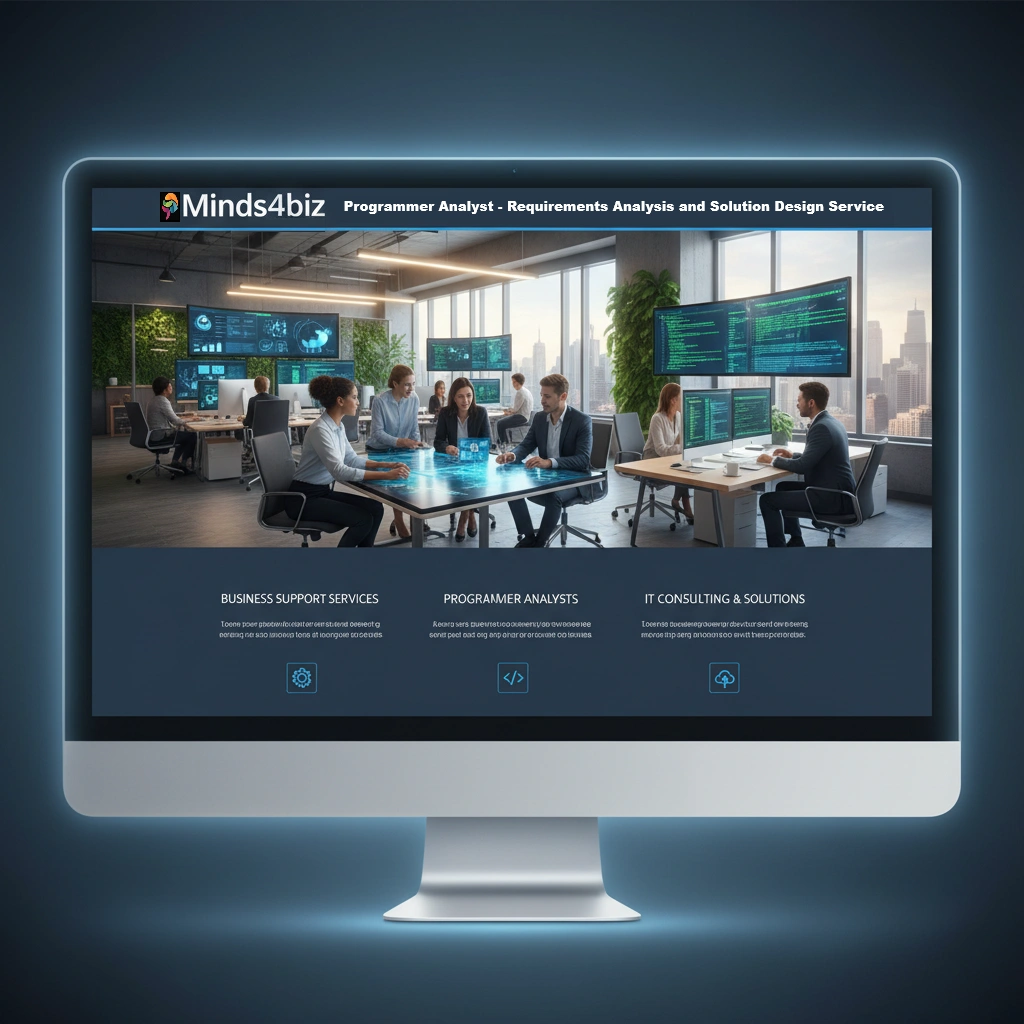 Programmer Analyst - Requirements Analysis and Solution Design Service