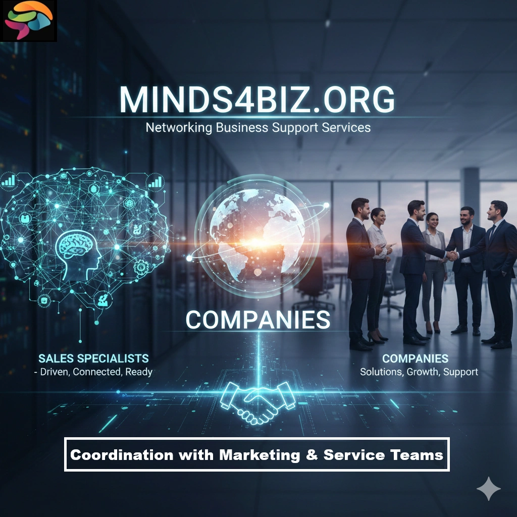 Sales Specialists - Coordination with Marketing & Service Teams