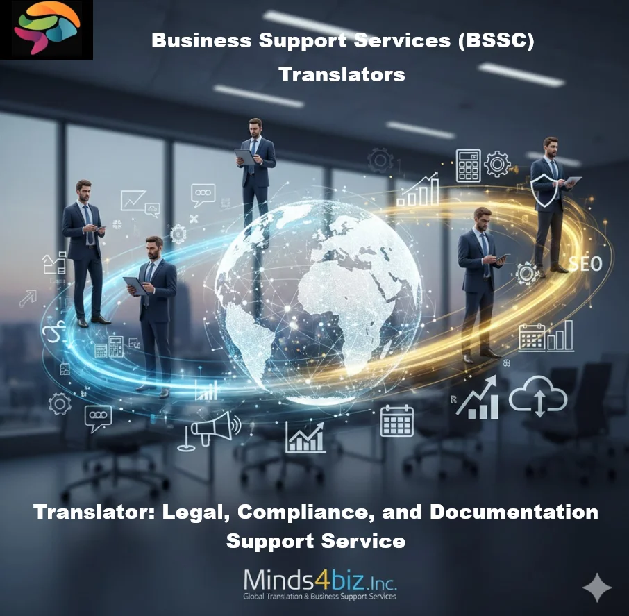 Translators - Legal, Compliance, and Documentation Support Service