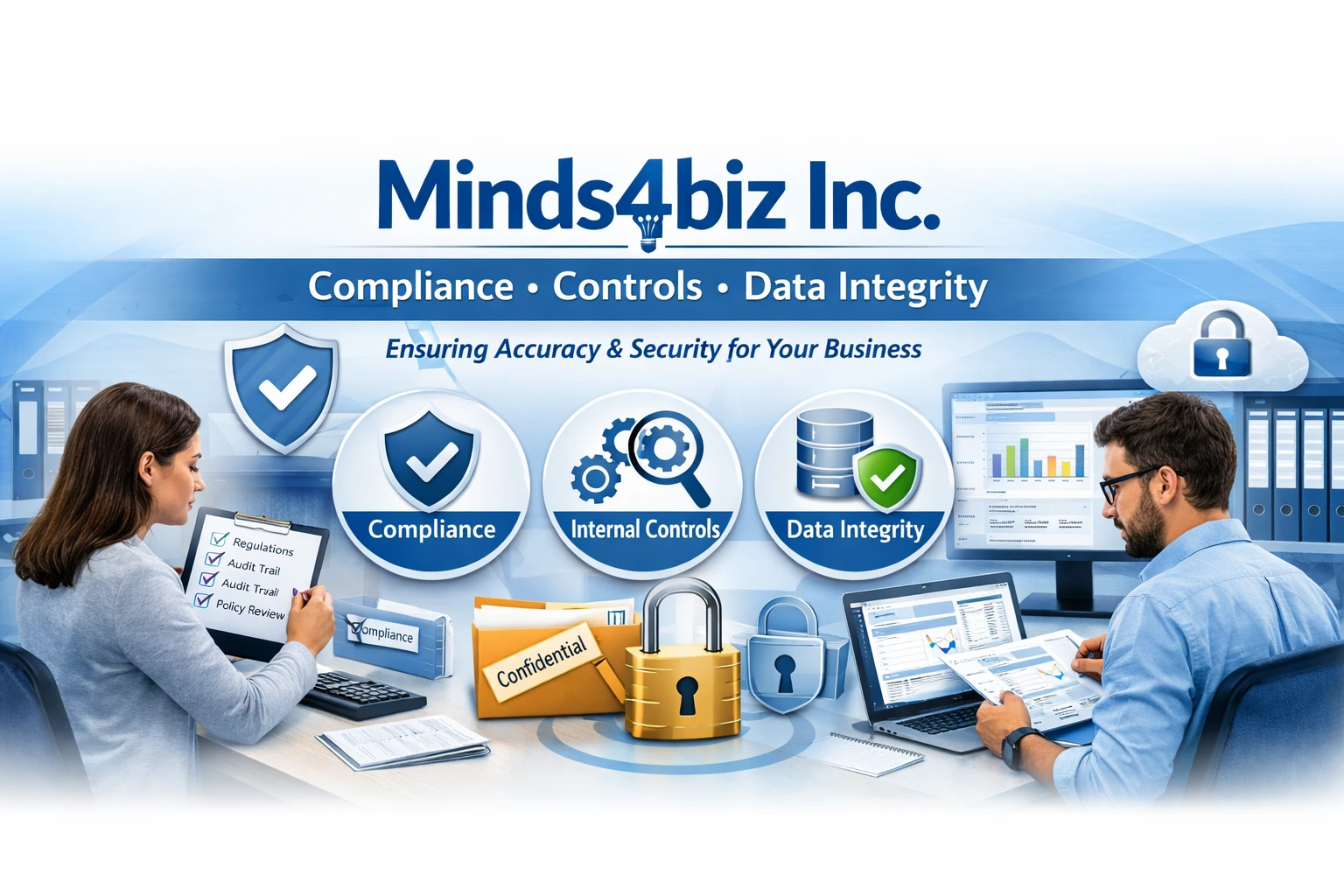 Compliance, Controls and Data Integrity from Minds4biz